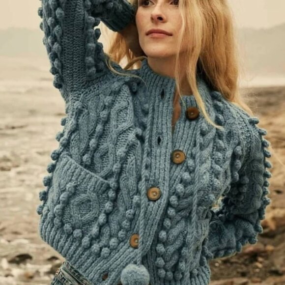 Doen Pomme Sweater Monaco Blue (Rare) - Picture 1 of 3